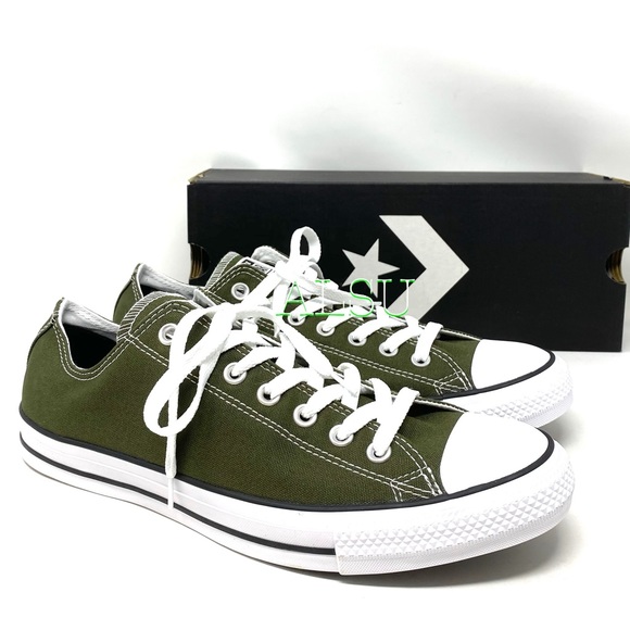 herbal green converse